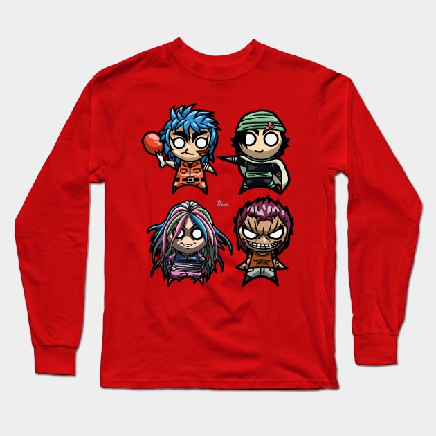 Chibi Heavenly Kings 2 Long Sleeve T-Shirt by AJH designs UK